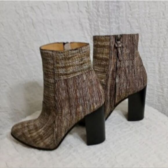Billy Reid Multicolor Handmade Leather Booties Size 7.5 - Picture 3 of 10